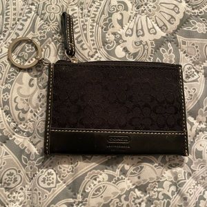 Coach card holder / change purse